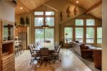 Elkhorn Lodge, Large Dining Table with Room for Everyone